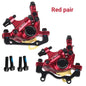 ZOOM HB-100 XTECH MTB  Hydraulic Disc Brake Kit for Mountain/Electric Folding Bike Front Rear Clamps Bicycle Accessories