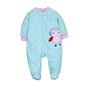 Newborn Baby Romper Spring Autumn Fleece Zipper Boy Girl Pajamas Outfit Animal Jumpsuit Infants Clothing 0 -12 Months
