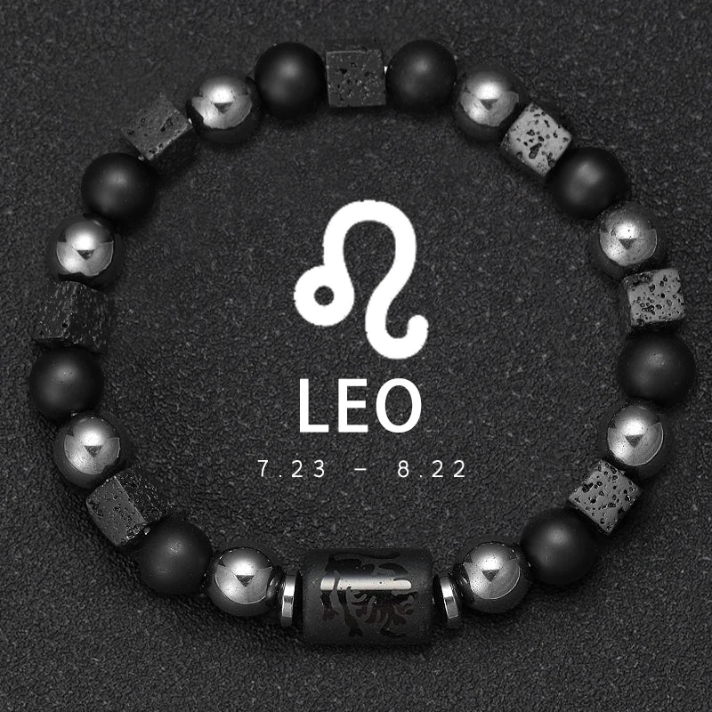 Sagittarius Zodiac Bracelet Natural Stone