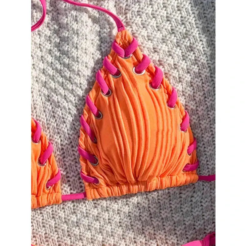 Two-Piece Swimsuit Women's Beachwear Set + Stylish & Premium