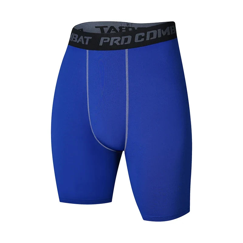 Fitness Sports Shorts For Men Summer Gym Workout Running Cycling Quick Drying Breathable Three-quarter Pants Casual Bottoms