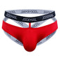 Jockmail Ice Silk Jockstrap Men Underwear Sexy Harness Thong G String Leg Ring Bondage Lingerie Hombre Strap Panties T-back