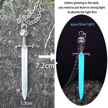 Luminous Glowing Pendant Necklace