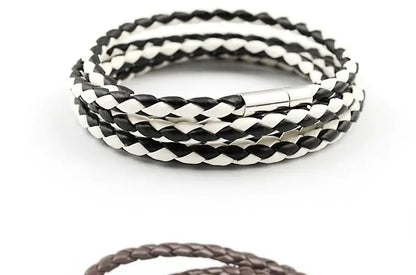 New Men Leather Bracelet Handmade