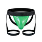 Men PU Faux Leather Jockstrap Harness Men Bondage Fetish Hombre Stage Nighclubwear Sexual Gay Underwear Pouch Strap Lingerie