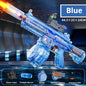 M416 Electric Water Gun Fully Automatic with Flash, High-speed Continuous Shooting Summer Outdoor Toy Water Gun Children's Gift