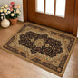 Mysterious Red Persian Carpet Floor Mat Cozy Flannel Soft Thick Non-Slip Mat For Living Room Bedroom Kitchen Decor Rugs