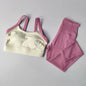 ZenFlex 2PC Women's Yoga Set: Bra & Leggings Duo