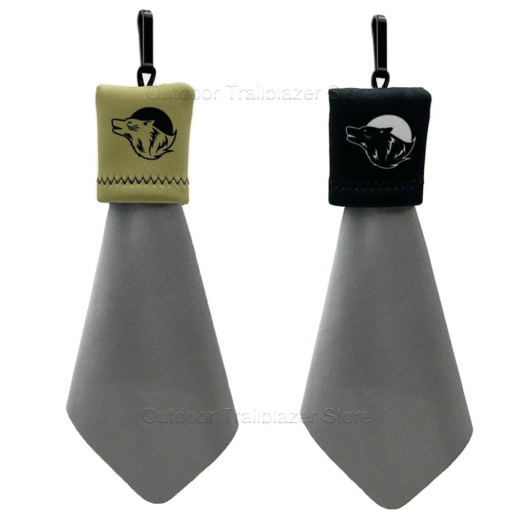 Tactical Microfiber Lens Cloth with Storage Bag