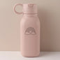 450ml Custom Name Silicone Straw Cup, Personalized Cartoon Pattern