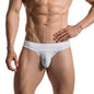 Sexy Men Low Rise Briefs Men's Penis Large U Convex Pouch Underwear Briefs Slips Male Panties Stretch Breathable Underpants