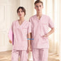 Unisex Medical Scrub Set Top & Pants Cotton