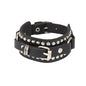 Punk Bracelets PU Leather Studded Bracelet Adjustable Goth Cuff Bracelet Gothic Rivet Buckle Wristband for Men Women Emo Jewelry