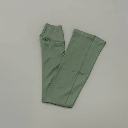 HISTELLO Seamless Flare Yoga Leggings