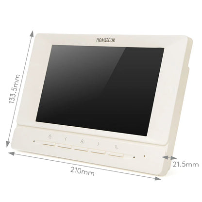 (not Standalone) Homsecur Indoor Monitor V7022a-Ahd-Wifi for XSL Video