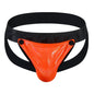 Men's Jockstraps Underwear Jock with Removable Codpiece 'Big Bulge' PU Men Sexy G String Thong Penis Pouch Strap Harness