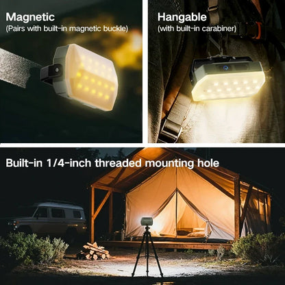 Outdoor Camping Lights, Portable Camping Tents, Camping Atmosphere Hanging Lights, Long-Lasting Rechargeable Lighting Fixtures
