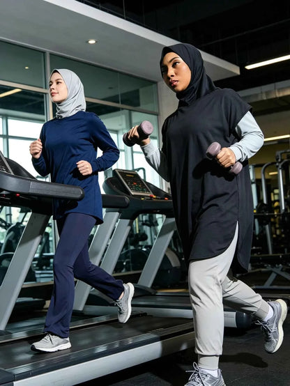 Women's Sport Hooded Quick-Dry Hijab