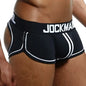 Sexy Men Underwear Thong Jockstrap Boxer Briefs Backless Cotton Jock Strap Homme Slip Erotic String Homens Cueca Gay Penis Pouch