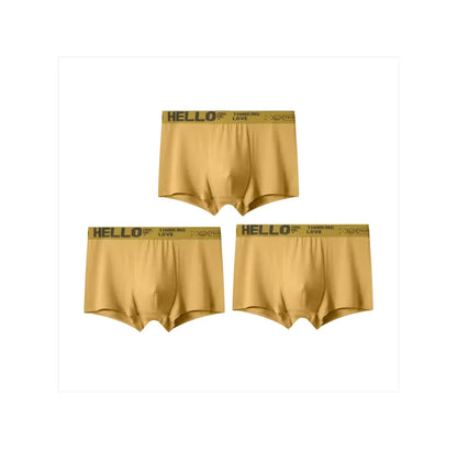 Hello Men's Breathable Antibacterial Boxer Shorts