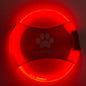 Hot-selling eco-friendly interactive LED Frisbee dog training toy rechargeable sports pet sports toy