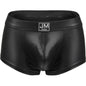 Sexy Men's Faux Black Leather Panties Gay Underwear Man Boxer Briefs Trunks Boxer Shorts and Underpants Boxers