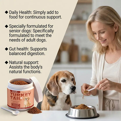 Dog Immune Support Supplement – Daily Immunity Defense, Promotes Healthy Immune System Function for Breeds, Easy-Mix Powder