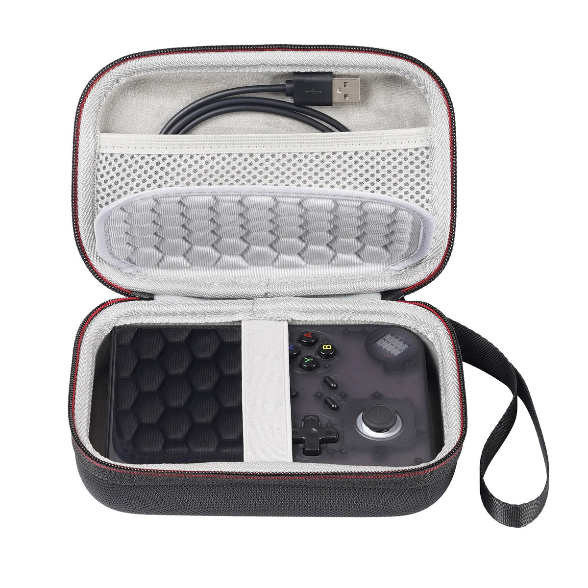 Portable Storage Hard Box Travel Carrying Case bag for Anbernic RG40XXV Retro Handheld Game Console