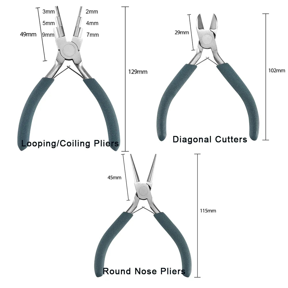12 Style Exclusive High Quality Stainless Steel Pliers Jewelry Making