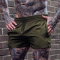 2024 Summer Gym Fitness Men's Shorts Woven sweatpants Thin Fashion Men Marathon Running Shorts Sports Breathable Training Pants