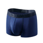 Underwear Men Boxer Briefs Mesh Pouch Penis Scrotum Separation U Convex Unterhosen Herren Boxers Hombre Boxershorts Breathable