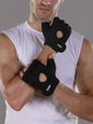 VBOSi Breathable Half Finger Gloves for Gym Exercise Cycling with Anti-slip Dots