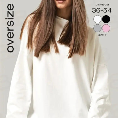 CottonEase 2026: Versatile Loose Long Sleeve Tee