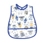 2023New Cartoon Pattern EVA Waterproof Pocket Lunch Feeding Bibs Adjustable Baby Bibs Cute Children Baby Apron Kids Burp Cloths