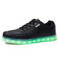 Men Shoes Glowing Light Led Women Spring Fashion Casual Sport Lamp Party Golden Silver Boots Luminous Dancing Flats Sneaker