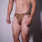 Leopard Sexy Panties Men Bikini Brief Underwear Slip Hombre Calzoncillos Jockstrap Briefs Pouch Cuecas Gay Underwear Low Waist