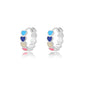 Luxury Star Pendientes Earrings For Women Girl Stainless Steel Minimalist Hoop Piercing 2025 New In y2k Jewelry aretes de mujer