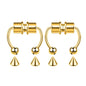 Women Fake Piercing Nose Ring Hoop Septum Non Piercing Nose Clip Rock HipHoop Stainless Steel Magnet Fashion Punk Body Jewelry