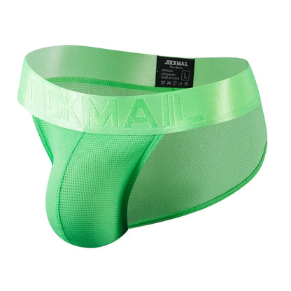 Man's Underwear Briefs Underpants Nylon Mesh Quick Dry Men's Briefs Bikini Slip Men's Tanga Briefs Jockstrap Gay Underwear
