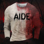 I'M Fine Bloody Shirt Problem Print Playeras Para Hombres T Shirt Women Funny Halloween Blood Clothes Hoodie