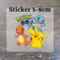 Anime Pokemons Kawaii T-Shirts for Children Pikachu Cartoon Number