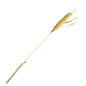 Cat Barley Teaser Wand Kitty Interactive Toy Wheat Ears Kitten Funny Feather Colorful Rod Teaser Wand Pet Cat Supplies Accessory