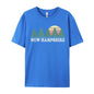 New Hampshire NH Vintage Retro 70s Cosie Men's Fashionable Custom Tees O Neck Pure Cotton Top T-Shirts Casual T-Shirts