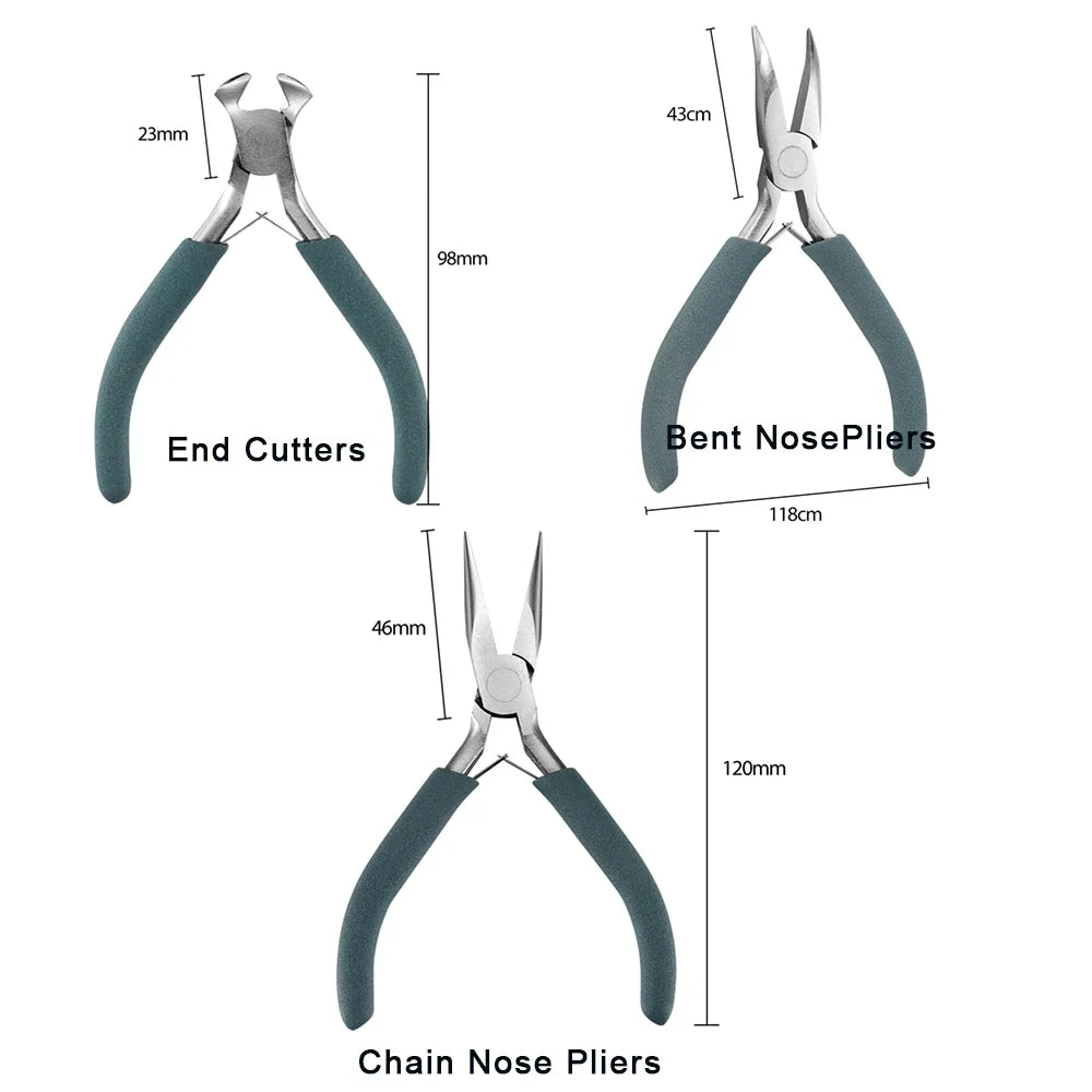 12 Style Exclusive High Quality Stainless Steel Pliers Jewelry Making