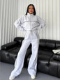New Cross-Border European American Casual Set: Long-Sleeve