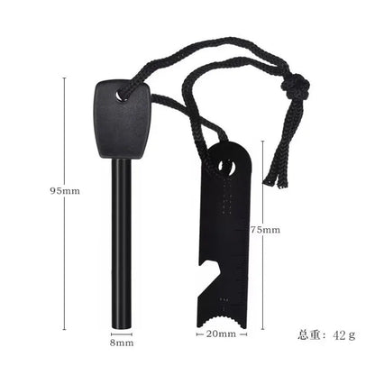 Waterproof Magnesium Flint & Steel Stick