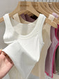 Zjaiss Women's Ribbed Elastic Summer Tank 2026