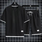 Men's Waffle Summer Casual Tracksuit Set