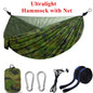 Camping Hammock with Mosquito Net, Portable Outdoor Hammock with