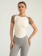 Women's Compression Fit Quick-Dry Yoga Running Tee